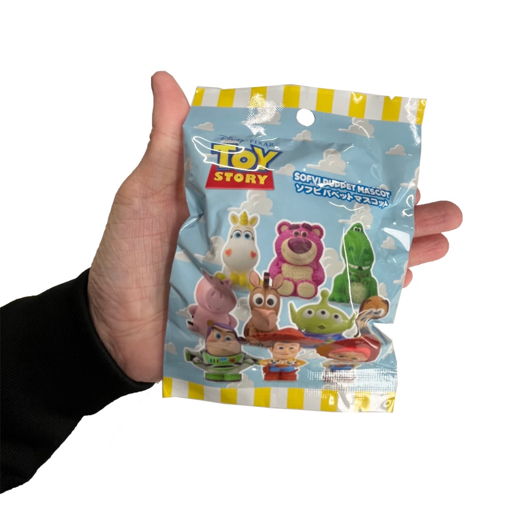 【トイ・ストーリー】『ソフビパペットマスコット　上代￥600×10パック入BOX』