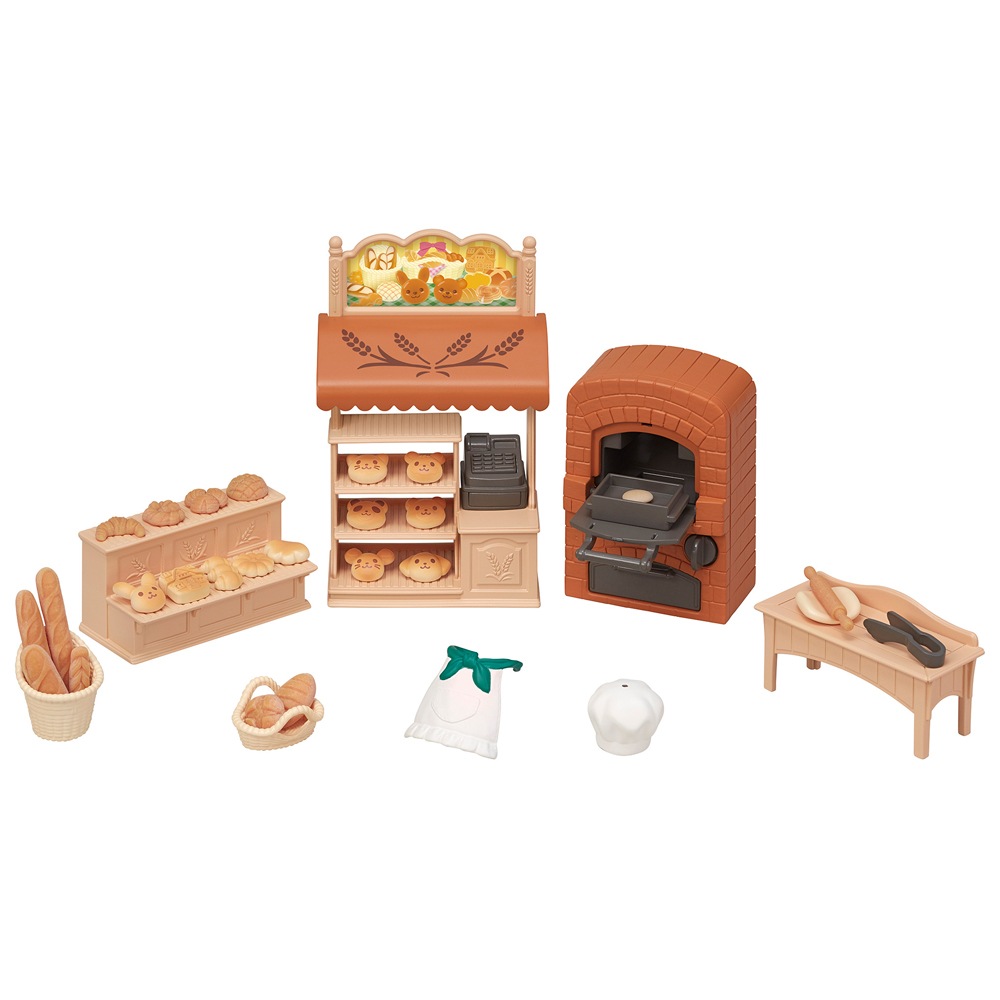 シルバニアファミリー】『こんがりオーブン！はじめてのパン屋さん