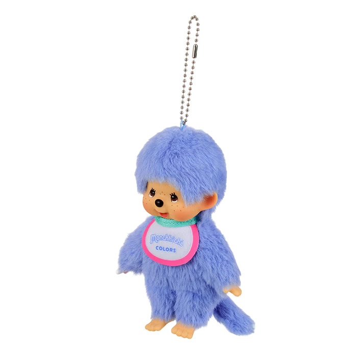 モンチッチ ブルー　キッキー　ぬいぐるみ モンチッチ】『モンチッチCOLORS キーチェーン』＜ブルー