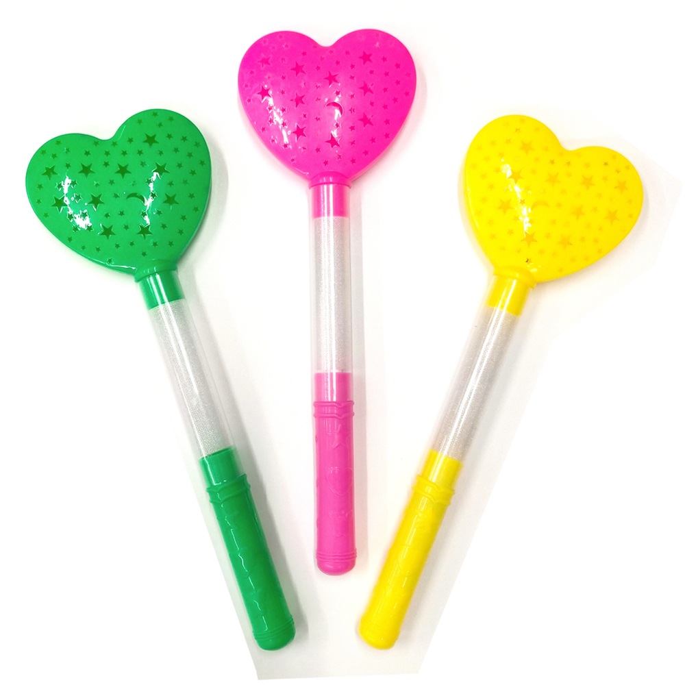 【光るおもちゃ】『光るビッグハートバトン』＜3色＞