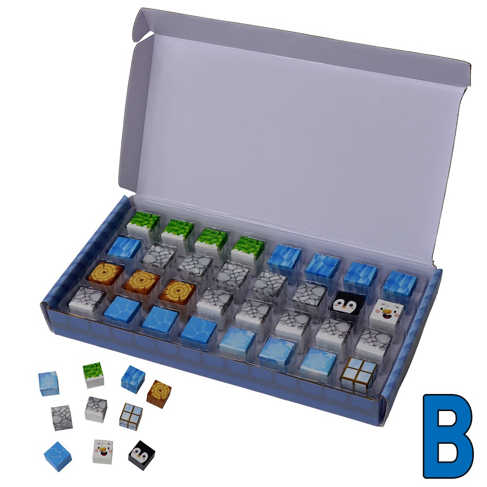 【おもちゃ・景品】『マグネットキューブブロック3』＜4種＞