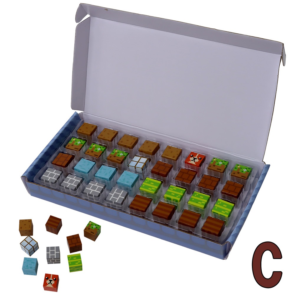 【おもちゃ・景品】『マグネットキューブブロック3』＜4種＞