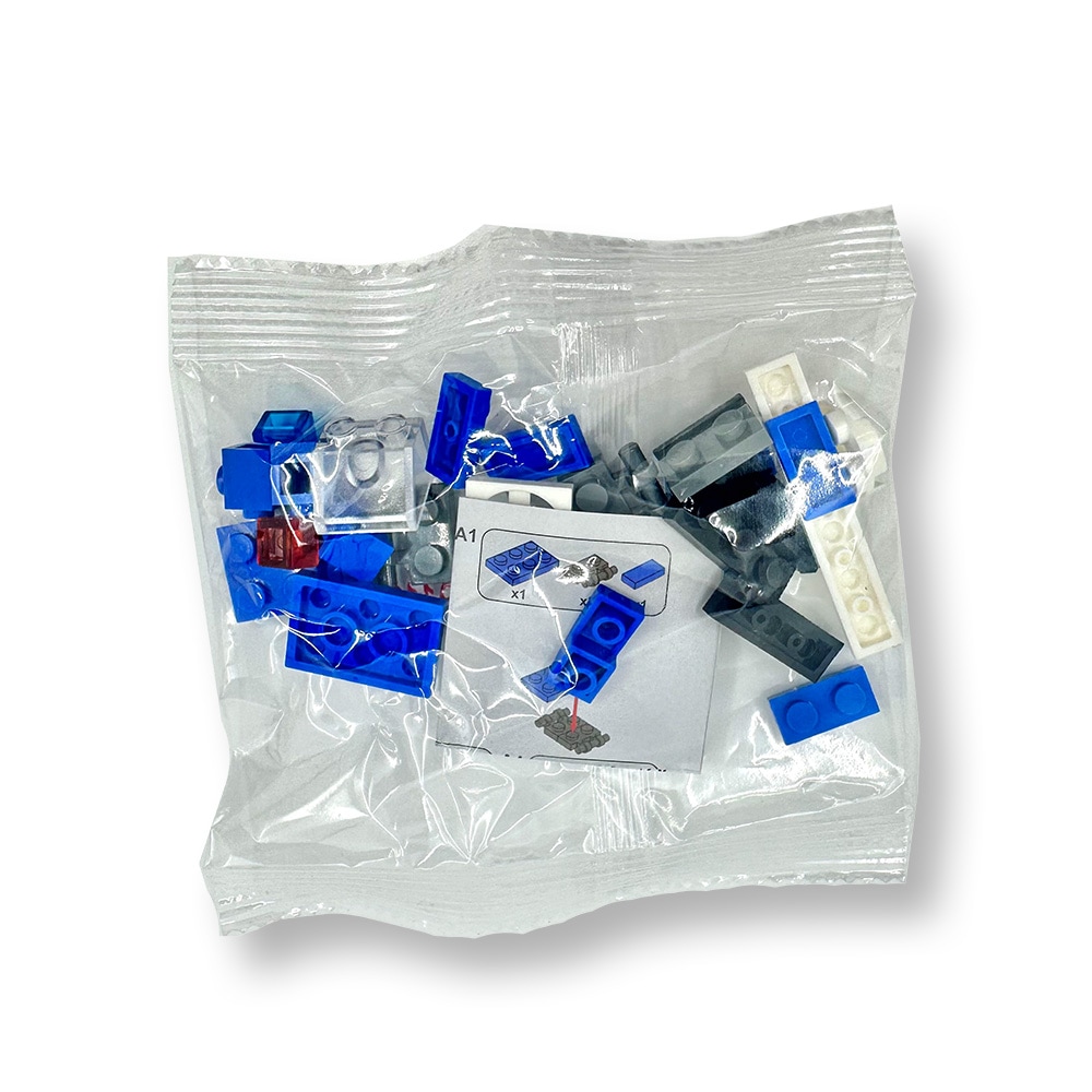 おもちゃ・景品】『ブロック＆ブロック フュージョン レスキューブルー