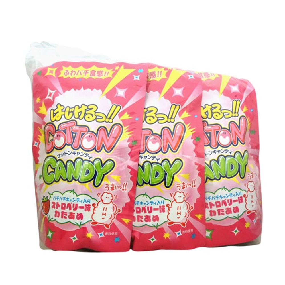 【新品多数】コットンキャンディ6点 お菓子】『はじけるコットンキャンディ 1袋上代￥220×6個入