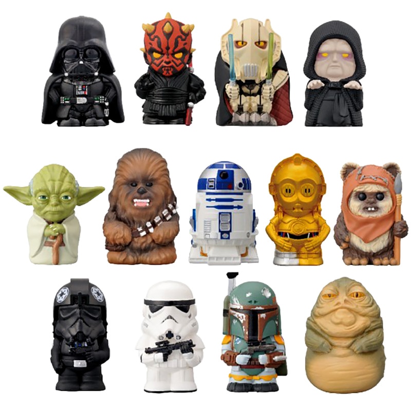 スター・ウォーズ】『ソフビパペットマスコット セレクション 13パック