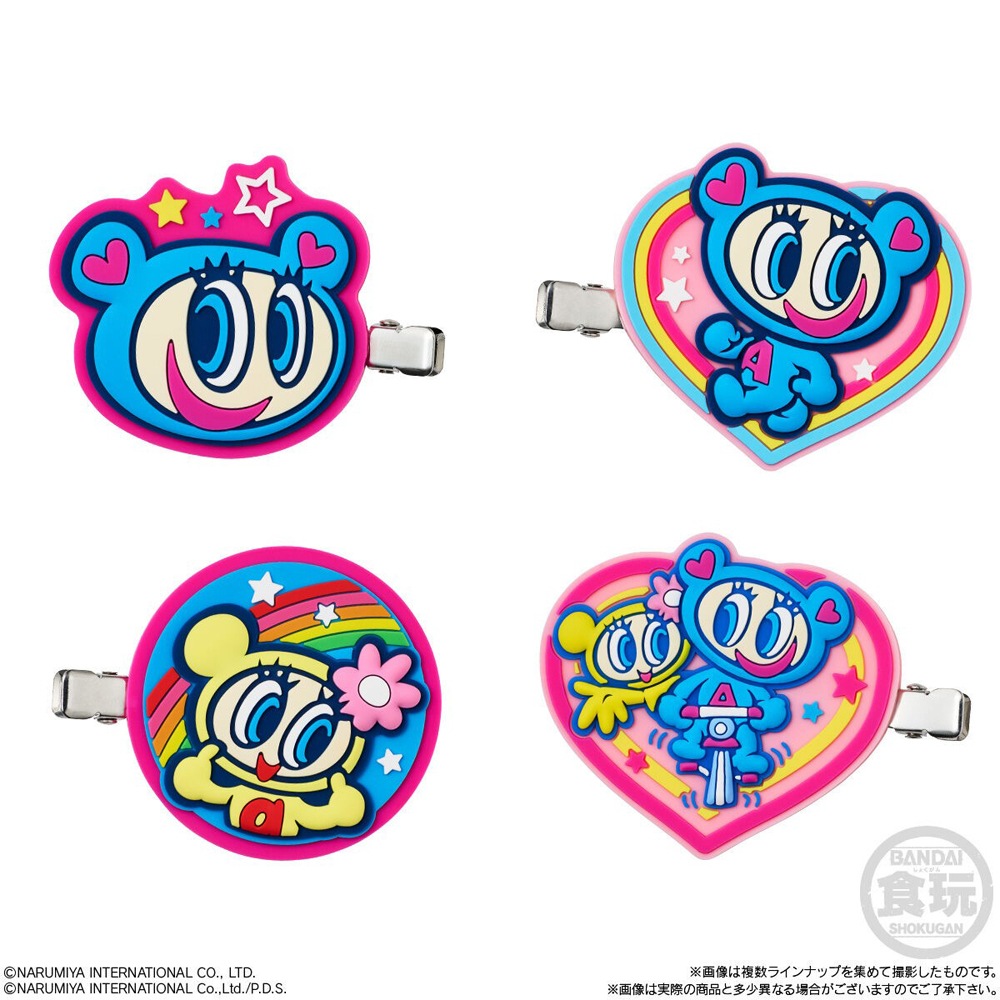 お菓子】『ナルミヤキャラクターズ ラバークリップつきグミ 1箱上代