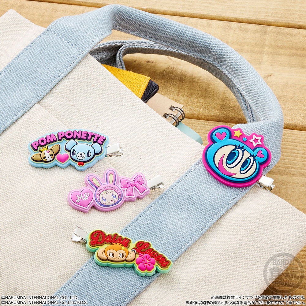 お菓子】『ナルミヤキャラクターズ ラバークリップつきグミ 1箱上代