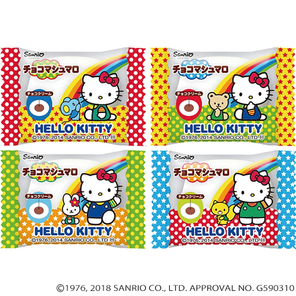 お菓子】『ハローキティ チョコマシュマロ 1箱上代￥15×30袋入