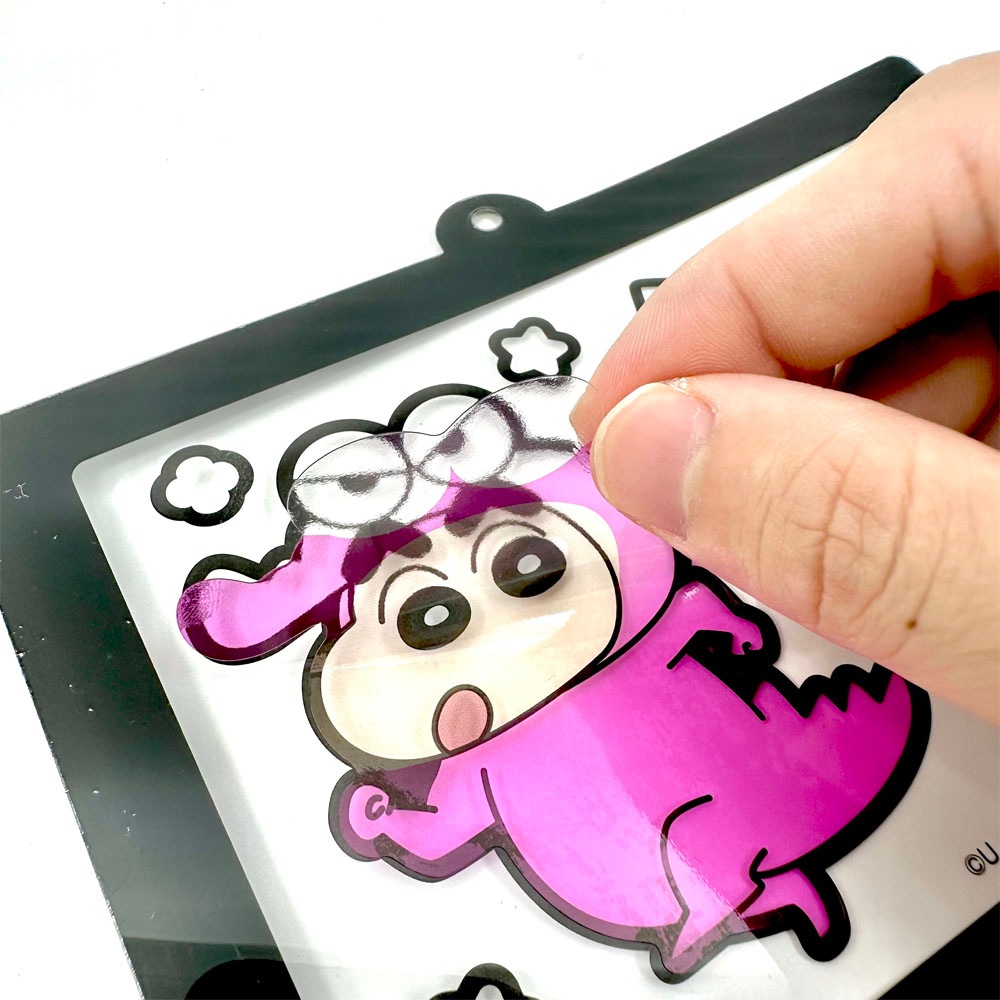 【クレヨンしんちゃん】『クリアシールアート』<3柄>