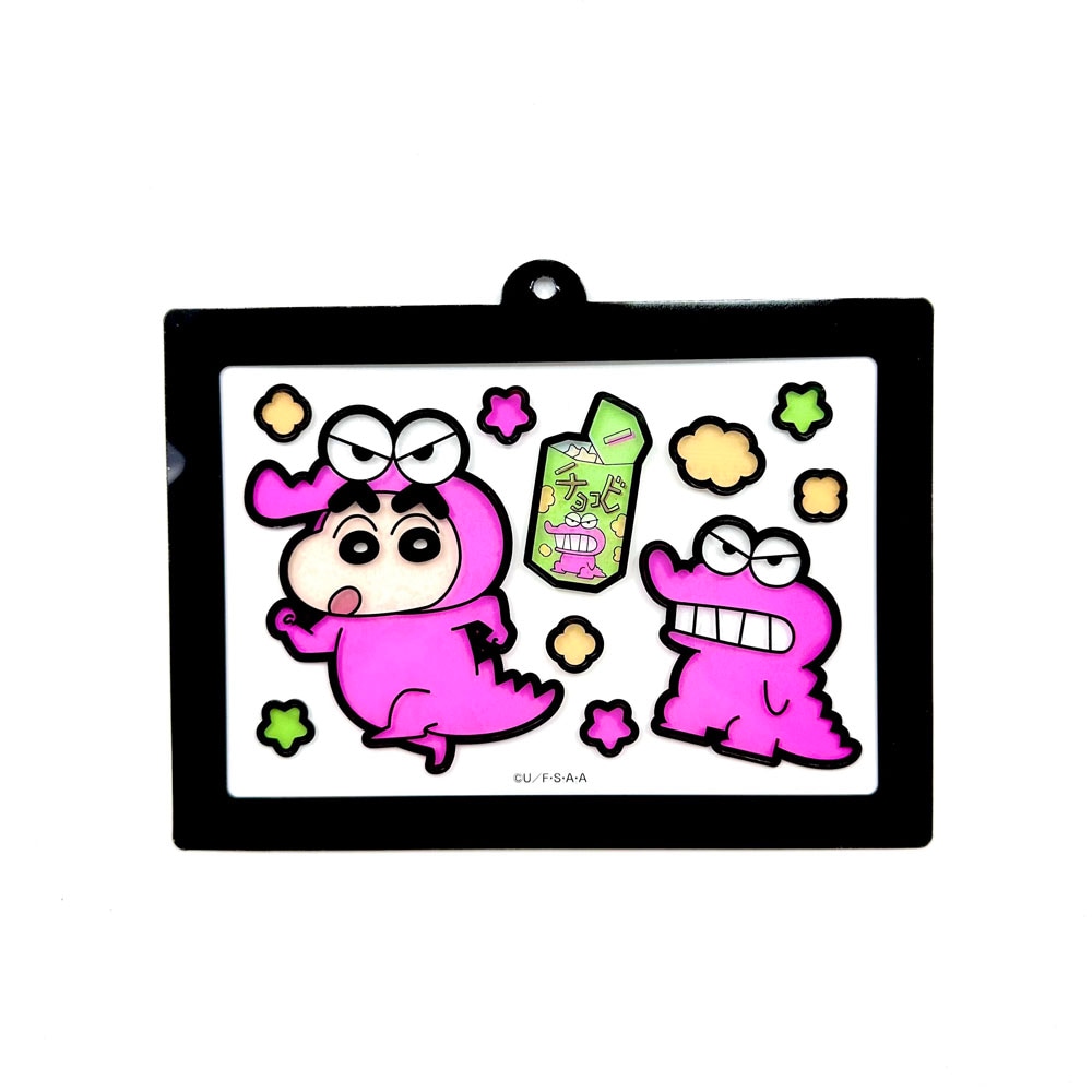 【クレヨンしんちゃん】『クリアシールアート』<3柄>