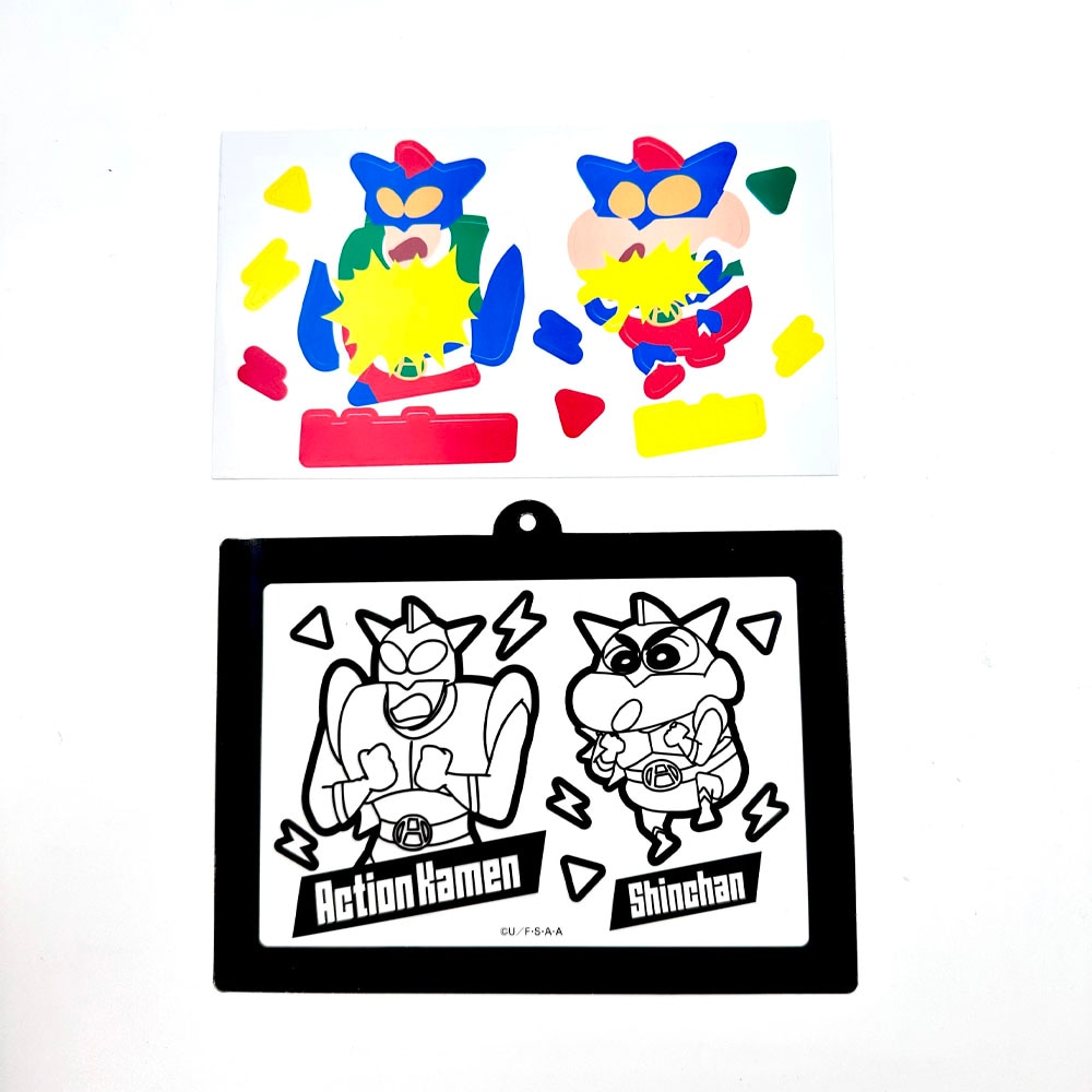 【クレヨンしんちゃん】『クリアシールアート』<3柄>