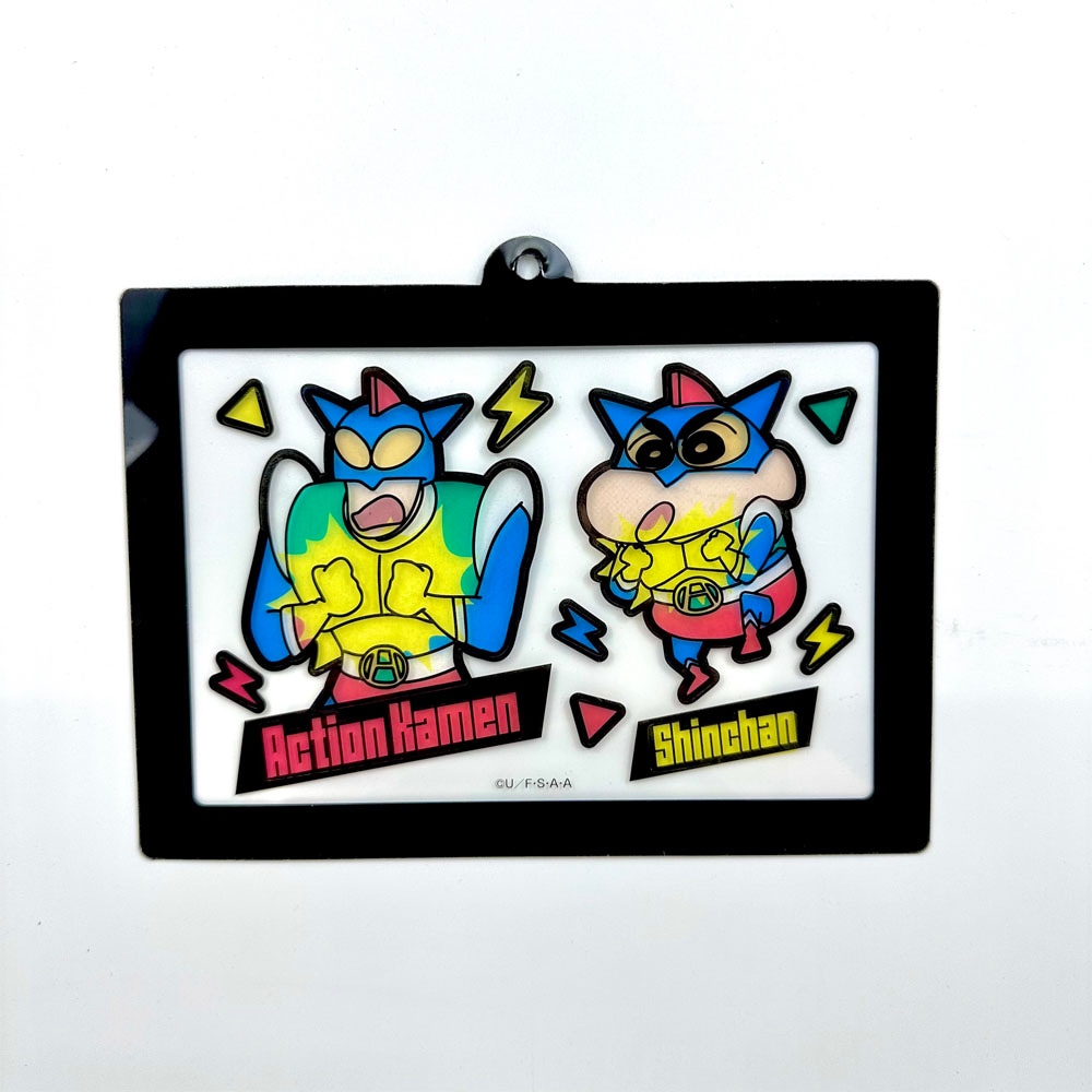 【クレヨンしんちゃん】『クリアシールアート』<3柄>