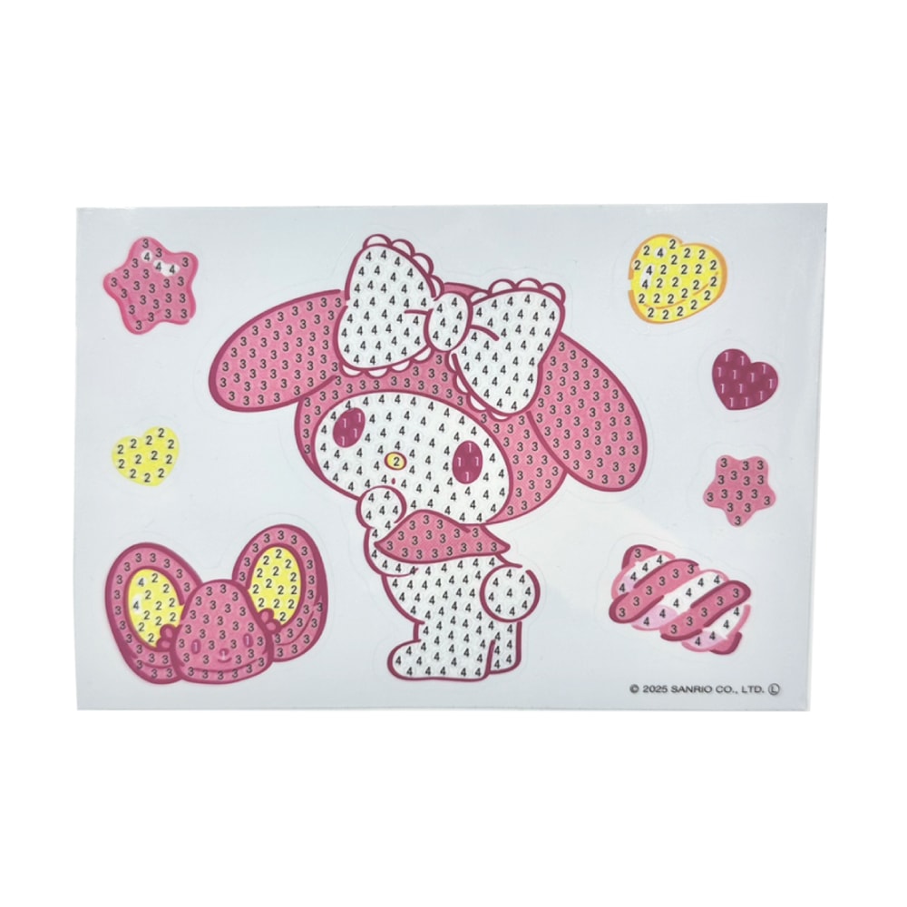 【サンリオキャラクターズ】『ビーズアートシール 2』<3柄>