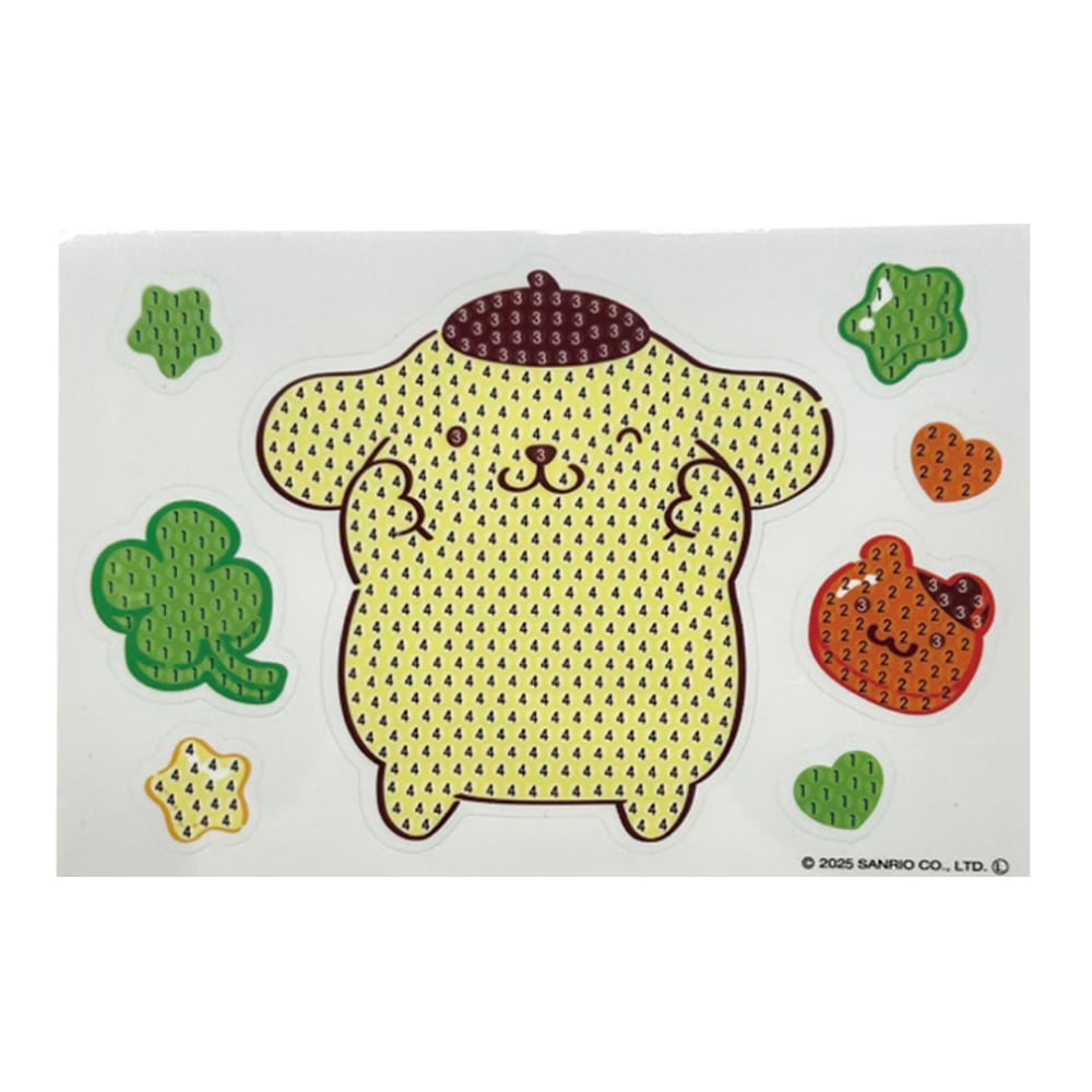 【サンリオキャラクターズ】『ビーズアートシール 2』<3柄>