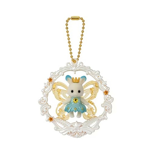 シルバニアファミリー ネックレス ショコラウサギの女の子、ペルシャネコの女の子、くるみリスの