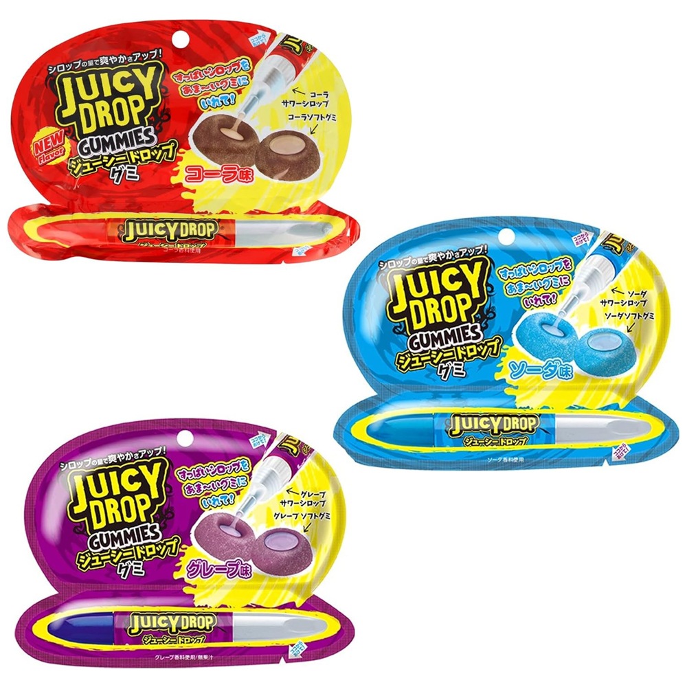 トロピカルジューシーグミジュース お菓子】『ジューシードロップグミ 上代￥260×12個入』 | すべての商品