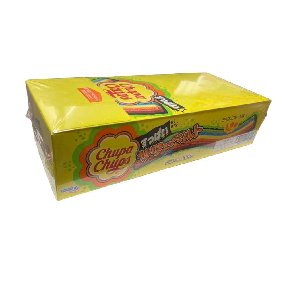 お菓子】『チュッパチャプス サワーベルトグミ 1箱上代￥45×32個入