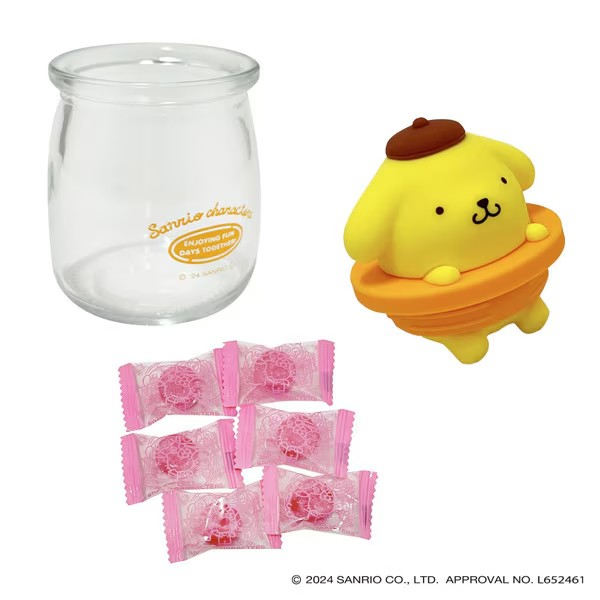 【サンリオキャラクターズ】『キャンディボトル　上代￥1200』〈ポムポムプリン〉