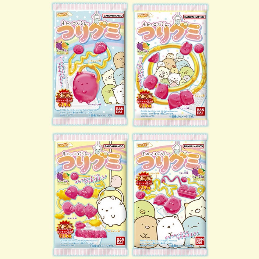 【お菓子】『すみっコぐらし　つりグミ　1箱上代￥80×10個入』