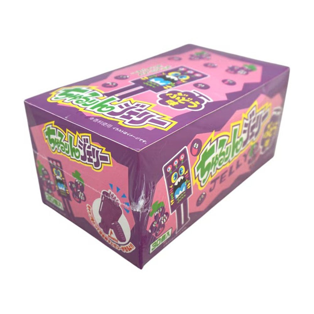 お菓子】『ちゅるりんジェリー 1箱上代￥50×30個入』＜ぶどう味＞ | お