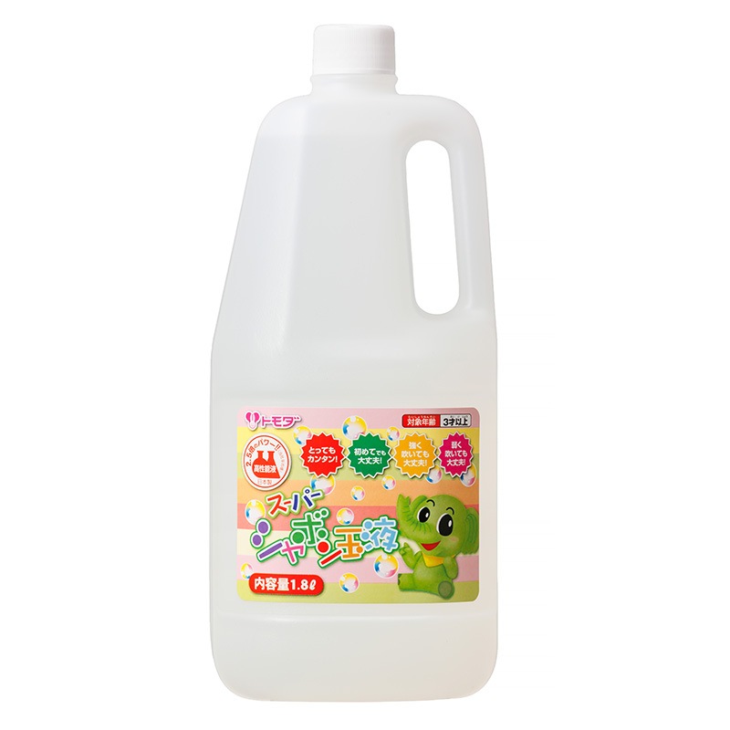 【おもちゃ・景品】『ボトルシャボン玉液　1800ml』