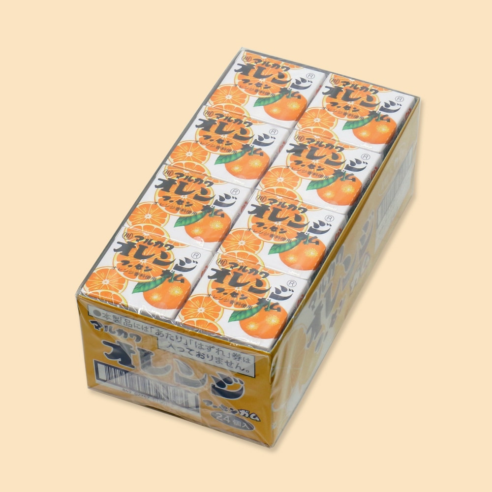 お菓子】『オレンジフーセンガム 1箱上代￥15×24個入』 | お菓子