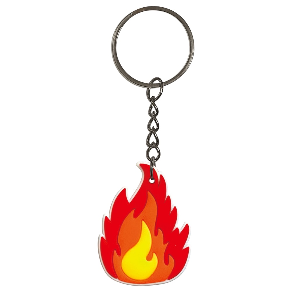 おもちゃ・景品】『消防ラバーキーホルダー』〈6種アソート