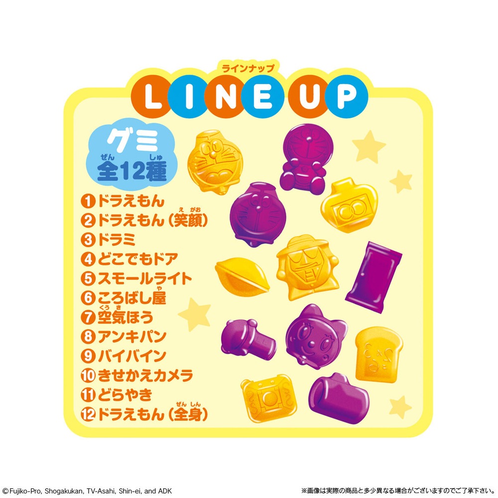 お菓子】『ドラえもん ころがしじゃんけんグミ 1袋上代￥298