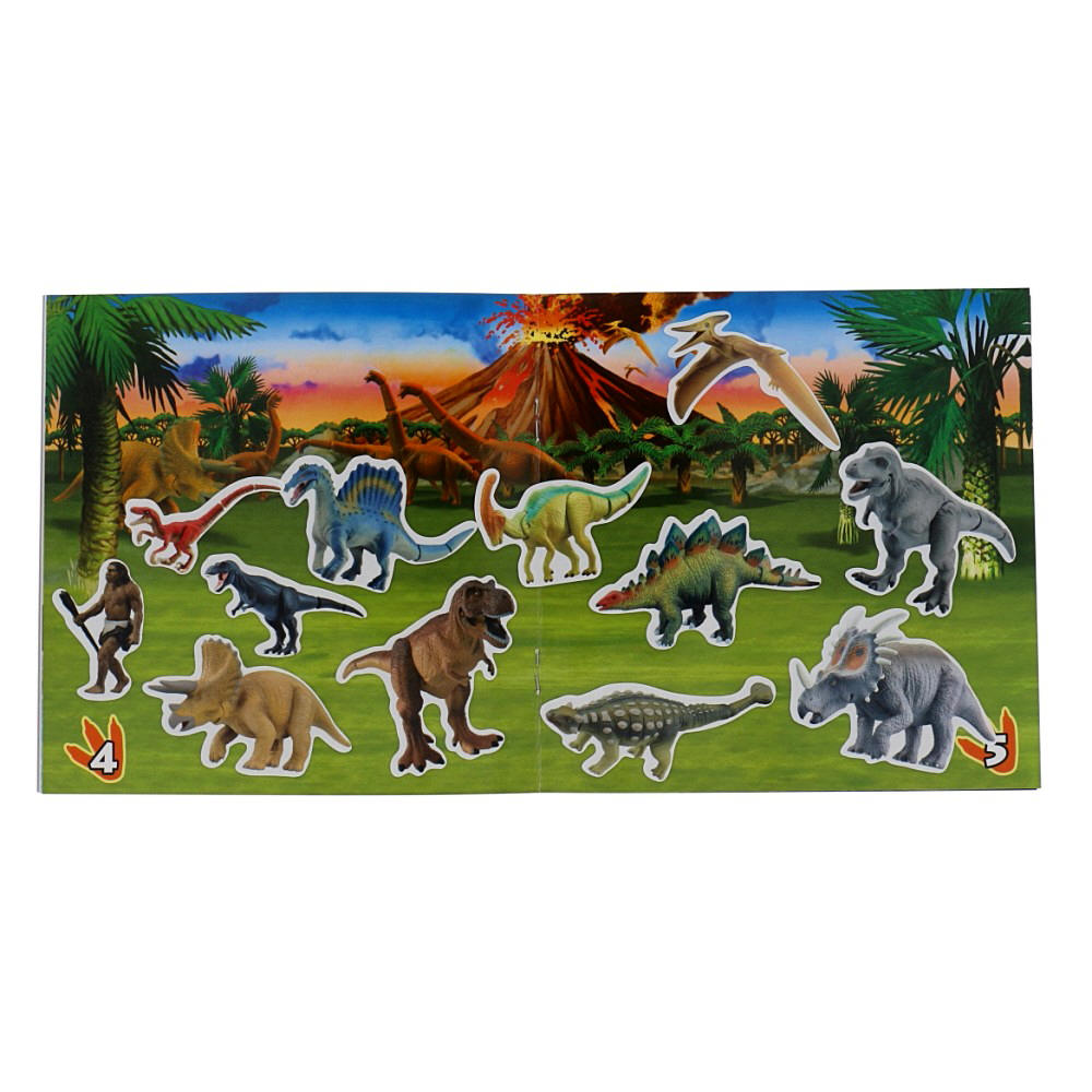 アニア】『恐竜シールブック』 | 文具,シール | ToyKidsWorld (トイ
