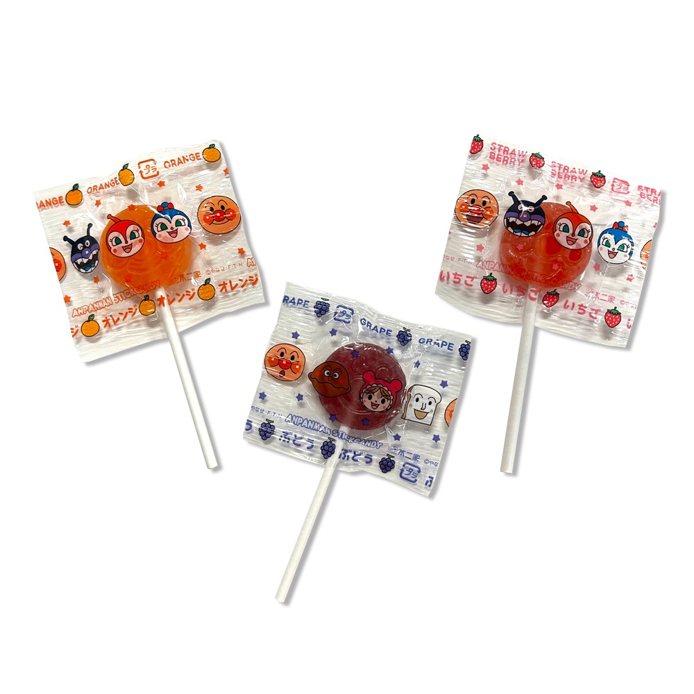 お菓子】『アンパンマン スティックキャンディ 1箱上代￥130×12