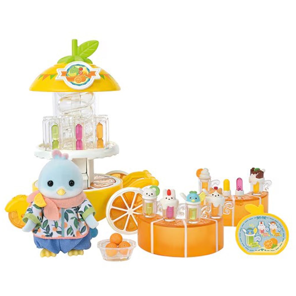 シルバニア　ジュース屋さん小物 シルバニアファミリー】『シトラスバードのジュース屋さん