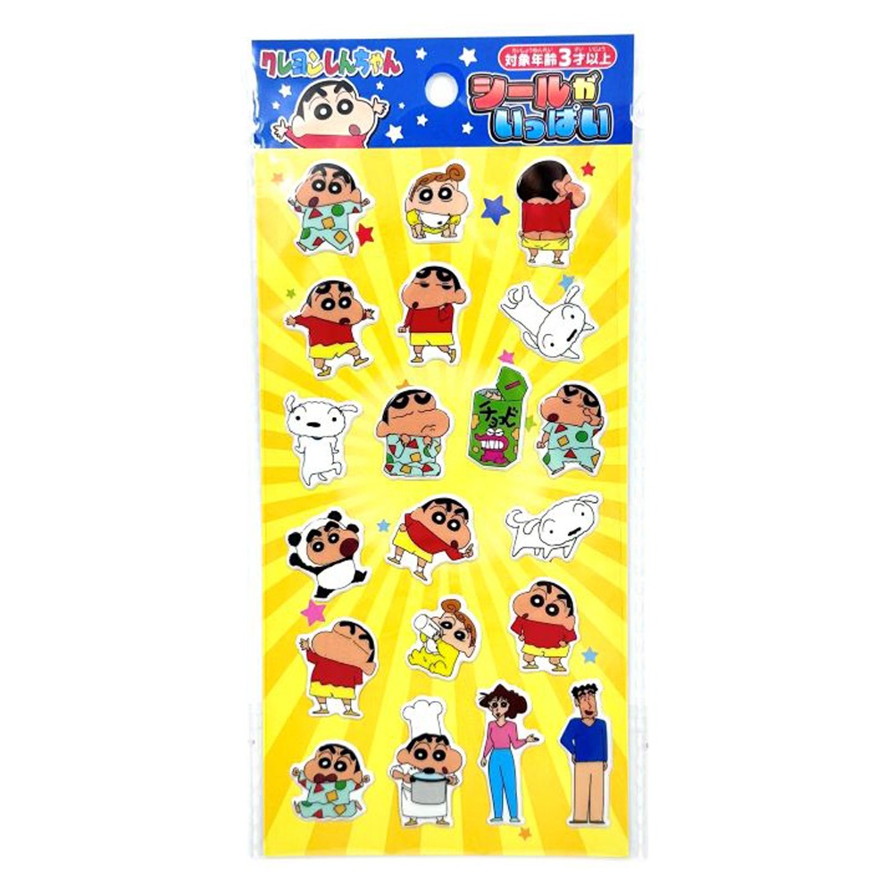 クレヨンしんちゃん】『シールがいっぱい』<3柄アソート