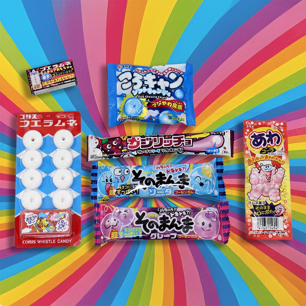 コリウス　お菓子まとめ売り (53)と(51).(50) お菓子】『コリス だがしボックス 1箱上代￥400』 ～お菓子詰め合わせ