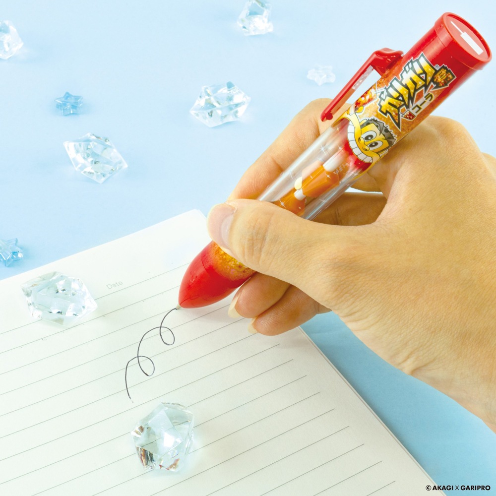 【おやつマーケット】『サクサクボールペン』<ガリガリ君コーラ>