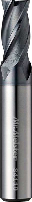 超硬エンドミル 四枚刃 11mm | Mr.Meister（ミスターマイスター）,小型 