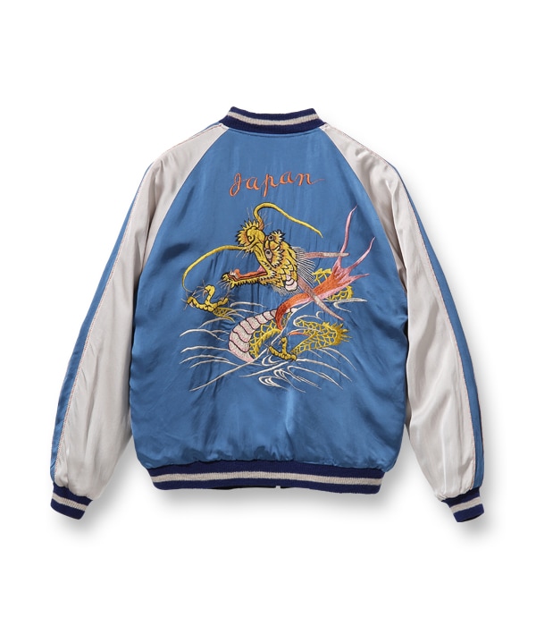 Lot No. TT14633-125 / KOSHO & CO. SPECIAL EDITION SOUVENIR JACKET DRAGON  EAGLE (HAND PRINT)