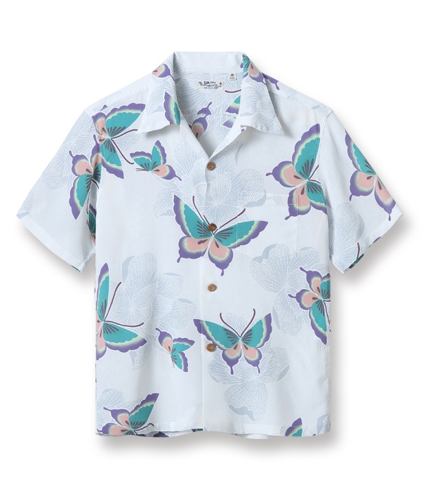 Lot No. SS38325 / RAYON HAWAIIAN SHIRT “MARIPOSA” - SUN SURF,SUN