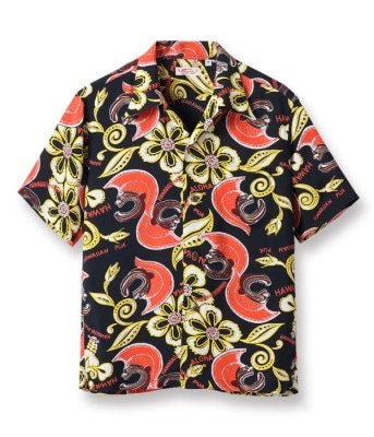 Lot No. SS38333 / RAYON HAWAIIAN SHIRT ��MAHIOLE��