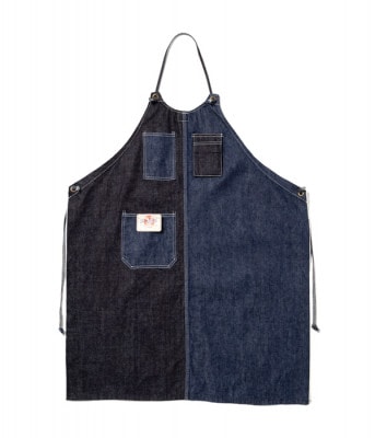 Lot No. FL02656 / FREE LAND 12oz. BLUE DENIM WORK APRON