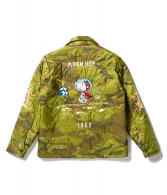 Lot No. TT14470-198 / TAILOR TOYO �� PEANUTS (SNOOPY) Late 1960s Style Vietnam Liner Jacket ��MOON HOP�� (CAMOUFLAGE)