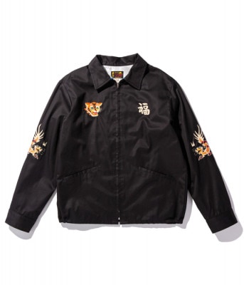 Lot No. TT14815-119 / Mid 1960s Style Cotton Vietnam Jacket ��VIETNAM MAP�� (BLACK)