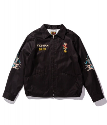 Lot No. TT14816-119 / Late 1960s Style Cotton Vietnam Jacket ��PARACHUTE�� (BLACK)