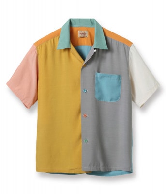 Lot No. SE38616 / RAYON BOWLING SHIRT ��CRAZY��