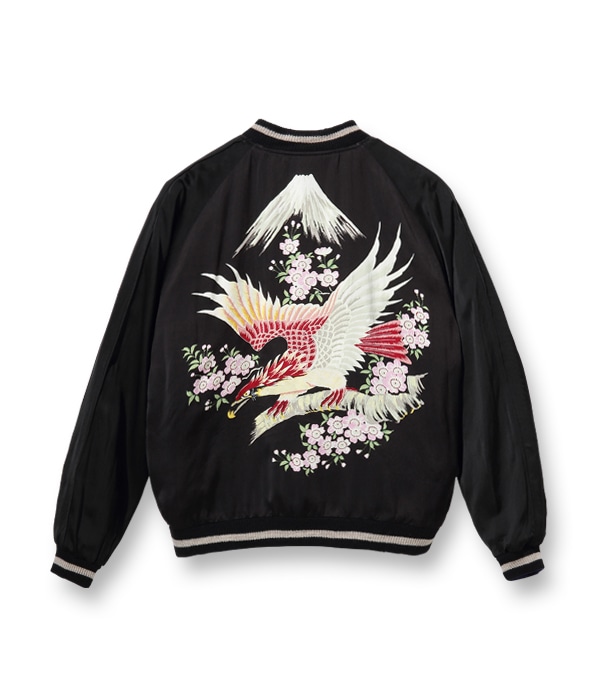 Lot No. TT14633-125 / ��KOSHO & CO.�� SPECIAL EDITION SOUVENIR JACKET ��DRAGON�� �� ��EAGLE (HAND PRINT)�� (Reversible Side)