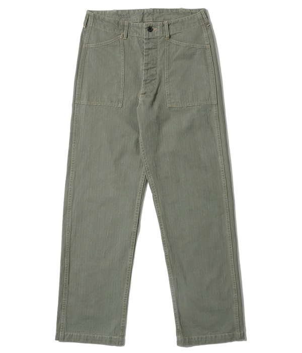Lot No. BR41594 / FIRST TYPE UTILITY HERRINGBONE TROUSERS