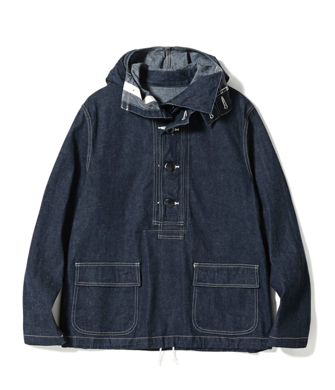 ヒューストン USN ガスプロテクティブパーカ ウォバッシュアレンジ M HOUSTON / ヒューストン 51430 INDIGO WABASH COVERALL