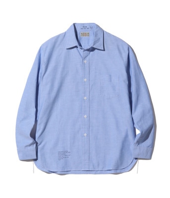 Lot No. BR28824 / SHIRT, MAN'S, COTTON OXFORD CLOTH, 4oz. BLUE