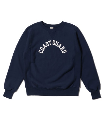 Lot No. BR68913 / HORIZONTAL KNITTING SWEAT SHIRT CORST GUARD