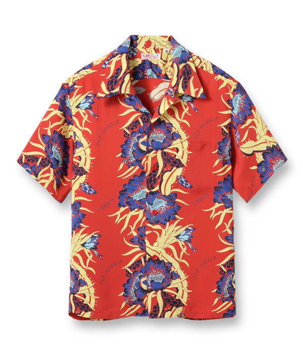 Lot No. SS38796 / RAYON HAWAIIAN SHIRT ��PUA MOHALA��