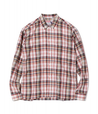 Lot No. SC28845 / INDIA MADRAS CHECK BUTTON DOWN SHIRT